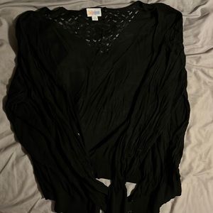 Lularoe Cheryl cardigan.  Long sleeved, light weight, button up cardigan.